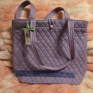 BNWT Quilted Lavender Tote Bag - Vera Bradley